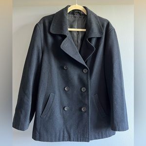 Xhilaration black pea coat - Size XL